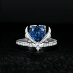 Blue Gemstone ring 072-02