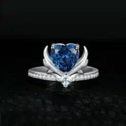 Blue Gemstone ring 072-02