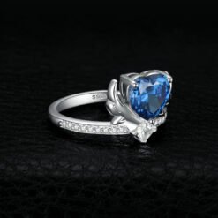 Blue Gemstone ring 072-04