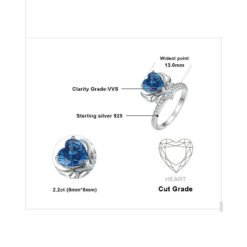 Blue Gemstone ring 072-06