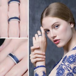 Blue Spine ring 071-03