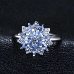 Blue Spinel ring 025-04