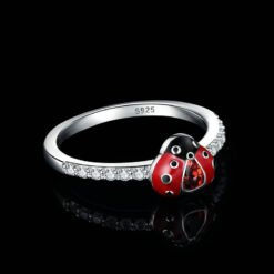 Garnet stone ring 057-03
