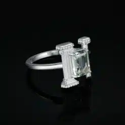 Green Amethyst ring 080-03