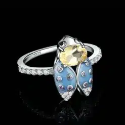 Natural Citrine ring 030-3