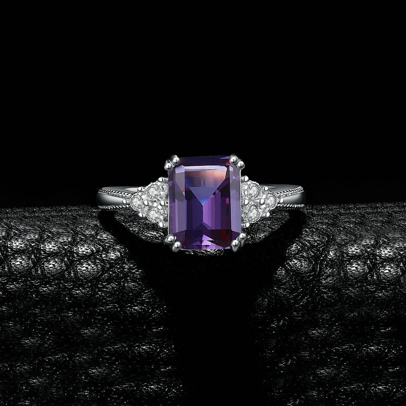 alexandrite engagement ring 88-02