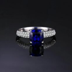 blue sapphire ring 028-02