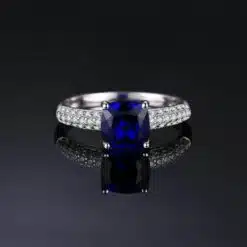blue sapphire ring 028-02