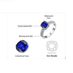 blue sapphire ring 028-05