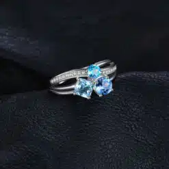 blue stone ring 089-03