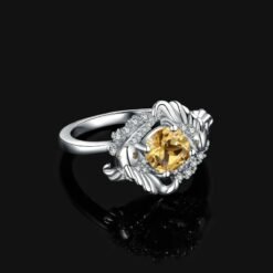 citrine ring 027-03