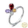 Amethyst,Garnet,Citrine