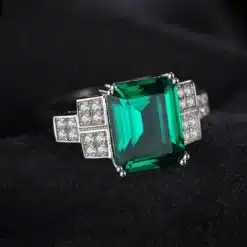 emerald cut ring 032-2