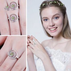 gemstone cocktail ring 059-03