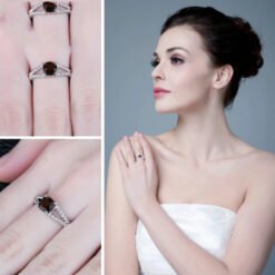 gemstone rings for women 035-03