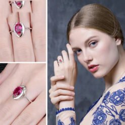 lab created ruby rings 038-03