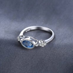 london blue topaz ring 45-02