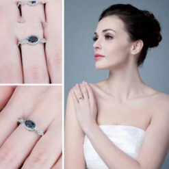 london blue topaz ring 45-03