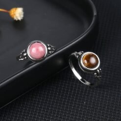 natural stone rings 018-005