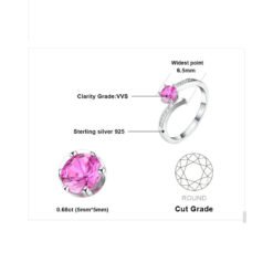 pink cocktail ring-06505