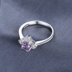 purple amethyst ring 082-02