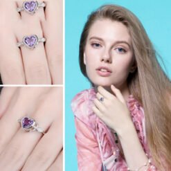 purple heart ring 043-02