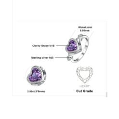 purple heart ring 043-04