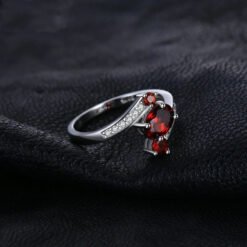 red garnet rings 074-02