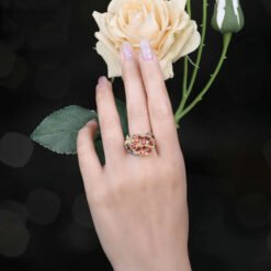 ring with stone 087-04