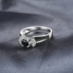 Black Spinel ring 094-02