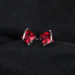 Gemstone Silver Earrings 231-02