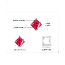 Gemstone Silver Earrings 231-05