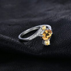 Genuine Citrine ring 093-02