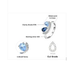 Natural gemstone ring 107-05