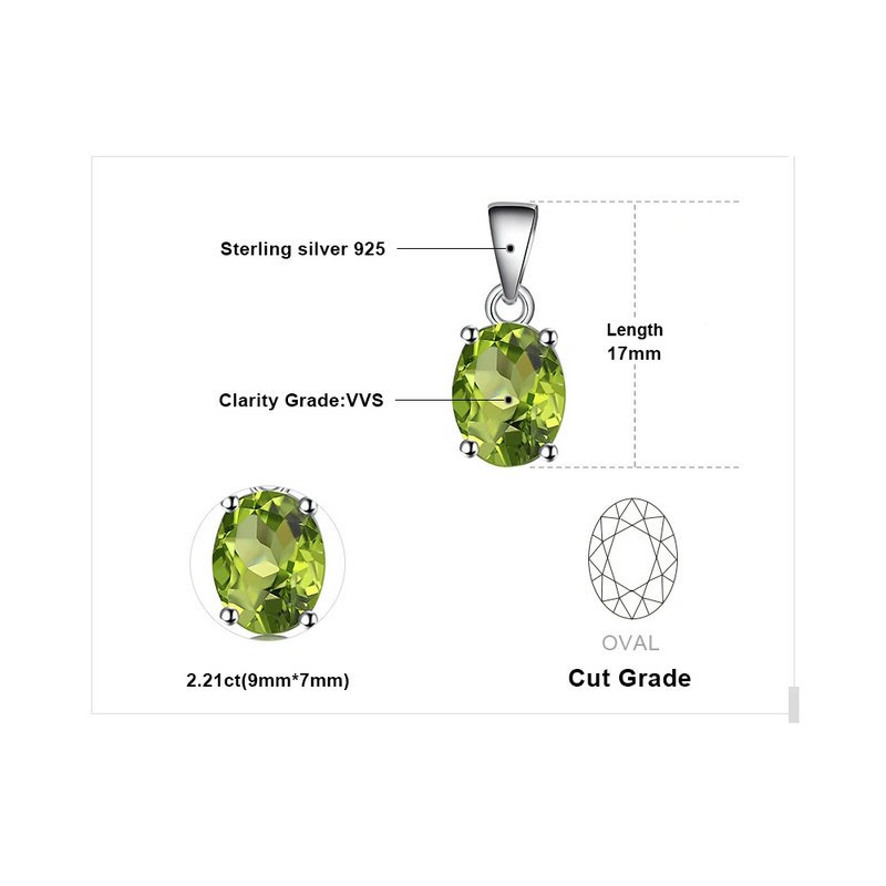 Peridot Jewelry set 123-02