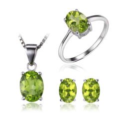 Peridot Jewelry set 123-05