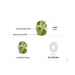 Peridot Jewelry set 123-06