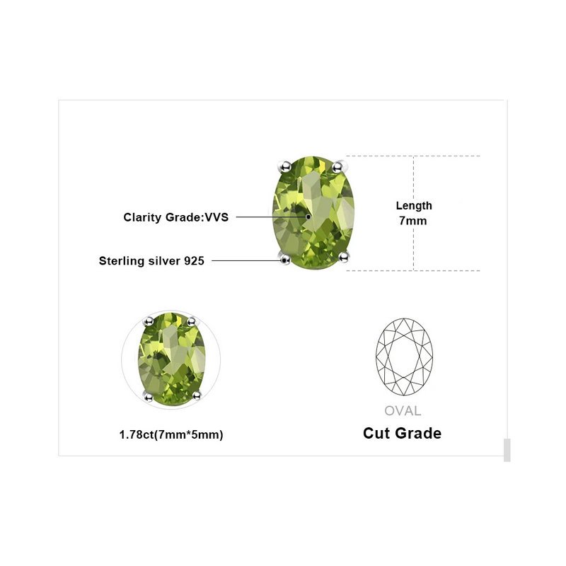 Peridot Jewelry set 123-06