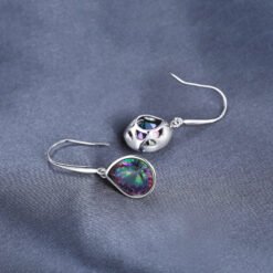 Silver Dangle Earrings 133-04