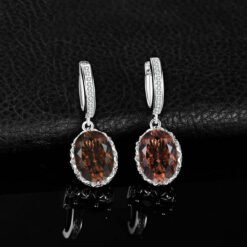 Silver Drop Earrings 172-02
