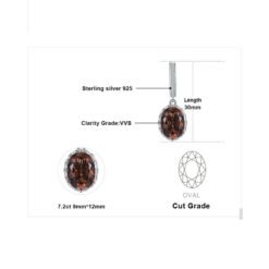 Silver Drop Earrings 172-05