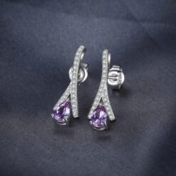 alexandrite earrings156-02