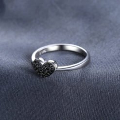 black heart ring 110-03