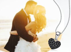 black spinel jewelry 117-03