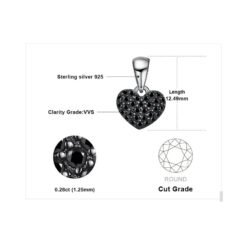 black spinel jewelry 117-05