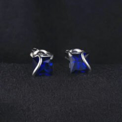 blue earrings 174-02