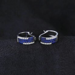 blue spinel earrings 129-04