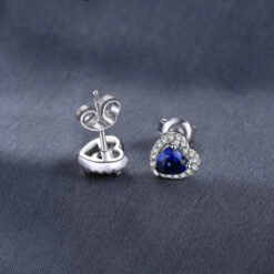 blue stone earrings 188-04