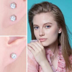 blue topaz studs 208-03