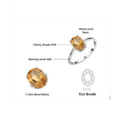 citrine jewelry 122-08